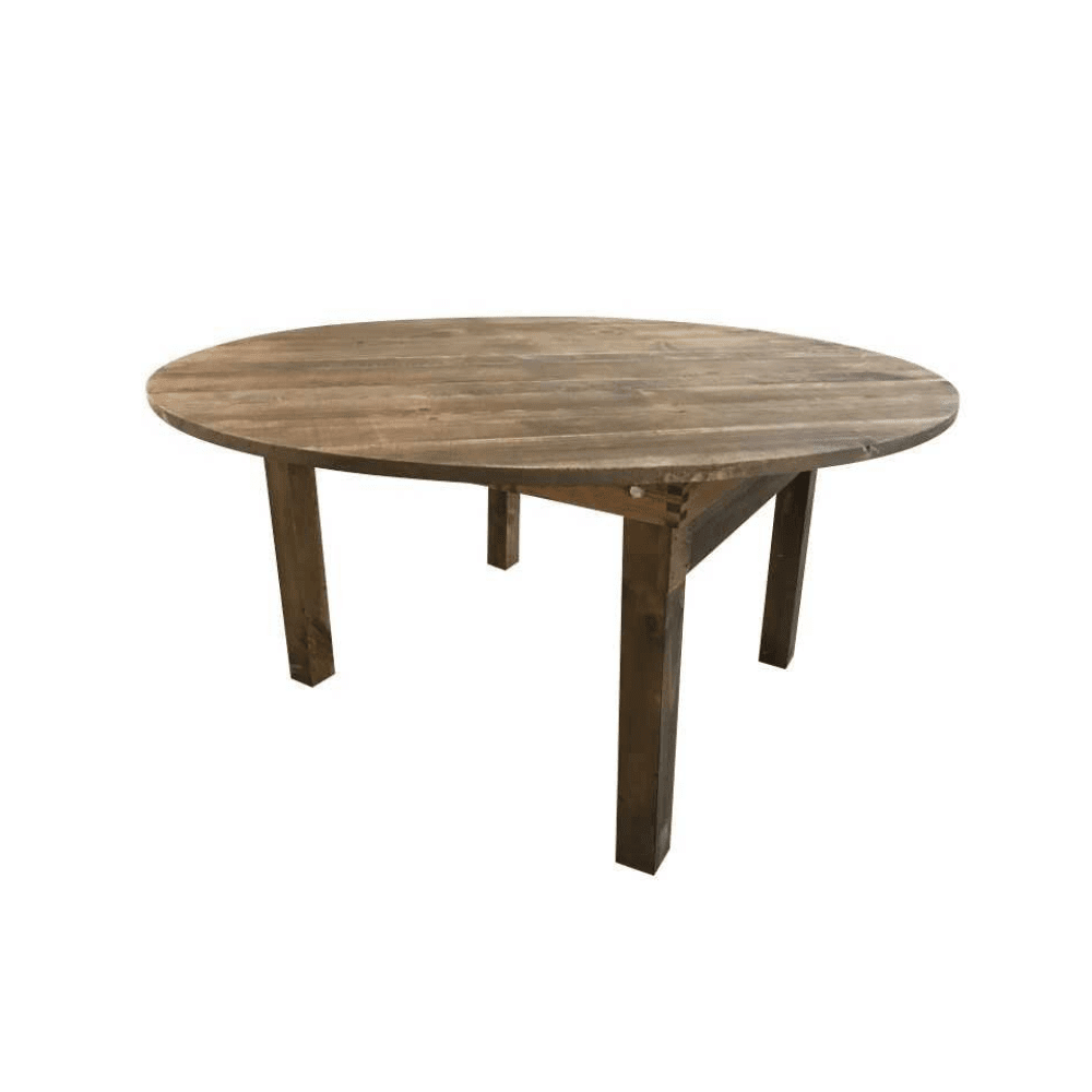 [MOBTBRO] Round wooden table