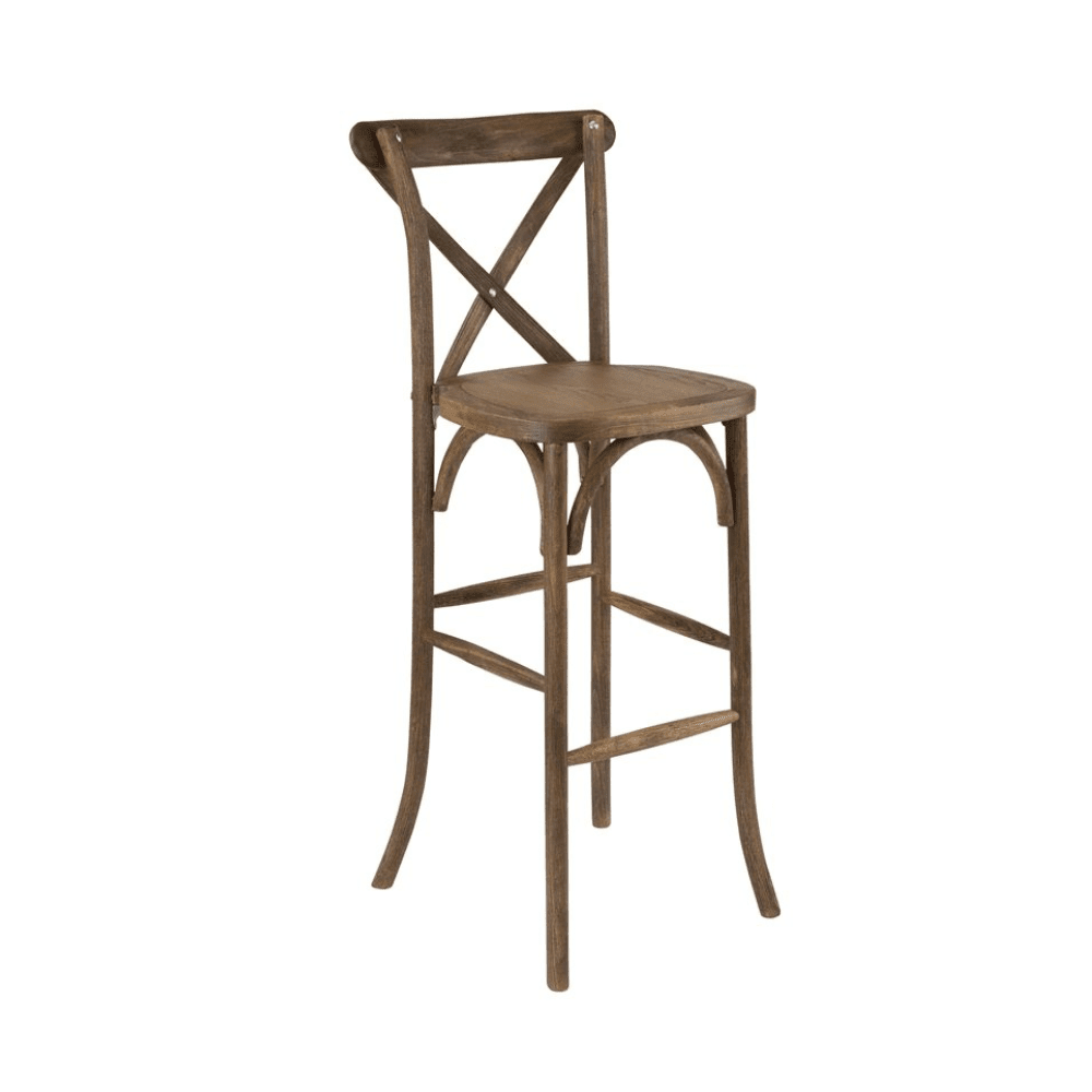 Chaise crossback haute