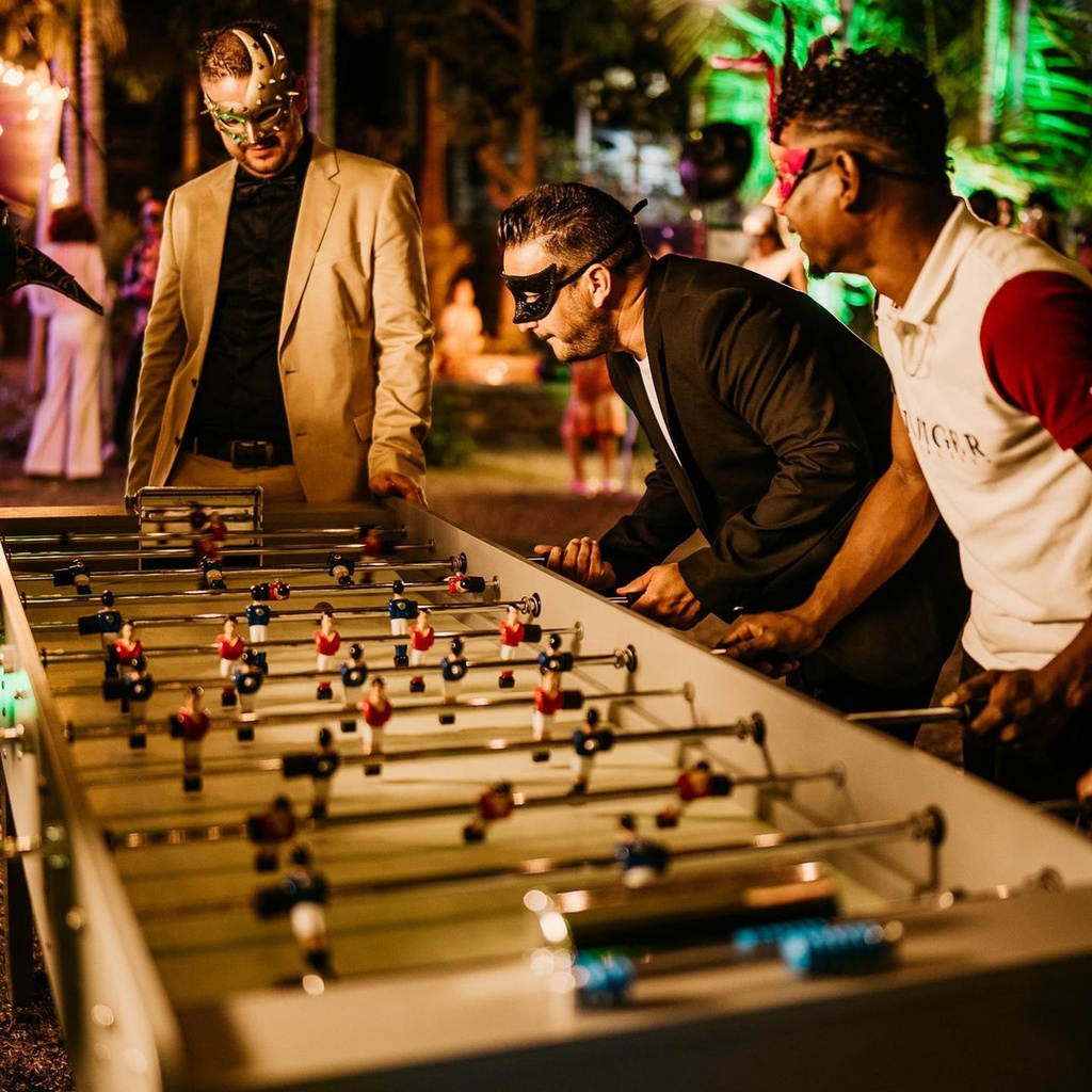 6-player foosball table